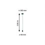 Lampa wisząca 1x60 W zielona PL78433 Paulmann Neordic zdj.2