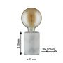 Lampa stołowa 1x20 W szara PL79601 Paulmann Neordic zdj.2