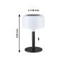 Lampa stołowa 1x1.6 W czarna PL94607 Paulmann Bartja zdj.2