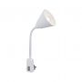Lampa biurkowa 1x20 W biała PL95428 Paulmann Janus zdj.2