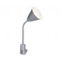 Lampa biurkowa 1x20 W szara PL95429 Paulmann Janus zdj.2