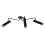 Lampa podsufitowa 3x35 W czarna 73039 Rabalux Senobia zdj.3