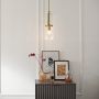 Lampa wisząca 1x40 W mosiądz QNKIMROSEMPBNB Quintiesse Kimrose zdj.5
