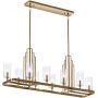 Lampa wisząca x40 W mosiądz QNKIMROSE10BNB Quintiesse Kimrose zdj.1