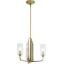 Lampa wisząca 3x40 W mosiądz QNKIMROSE3BNB Quintiesse Kimrose zdj.1