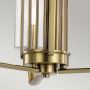 Lampa wisząca 3x40 W mosiądz QNKIMROSE3BNB Quintiesse Kimrose zdj.5