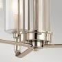 Lampa wisząca 3x40 W nikiel QNKIMROSE3PN Quintiesse Kimrose zdj.4