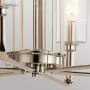 Lampa wisząca 6x40 W nikiel QNKIMROSE6PN Quintiesse Kimrose zdj.5