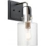 Kinkiet 1x60 W nikiel QNKITNER1PN Quintiesse Kitner zdj.1