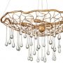 Lampa wisząca x40 W złota QNLAGUNA8P Quintiesse Laguna zdj.2
