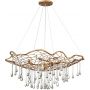 Lampa wisząca 6x40 W złota QNLAGUNA6P Quintiesse Laguna zdj.1