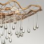 Lampa wisząca 6x40 W złota QNLAGUNA6P Quintiesse Laguna zdj.3