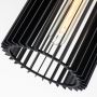 Lampa wisząca 1x60 W czarna-mosiądz QNLINARAPBK Quintiesse Linara zdj.3