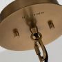 Lampa wisząca 1x60 W czarna-mosiądz QNLINARAPBK Quintiesse Linara zdj.5