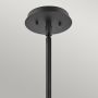 Lampa wisząca 1x60 W czarna-przezroczysta QNLOTUSPBLK Quintiesse Lotus zdj.5