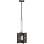 Lampa wisząca 1x60 W grafitowa QNLUDLOW1PGR Quintiesse Ludlow zdj.1