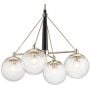 Lampa wisząca 4x60 W nikiel QNMARILYN4 Quintiesse Marilyn zdj.2