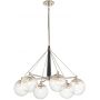 Lampa wisząca 6x60 W nikiel QNMARILYN6 Quintiesse Marilyn zdj.1