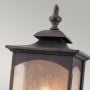 Kinkiet zewnętrzny 3x60 W brązowy QNMARKETSQUAREL Quintiesse Market Square zdj.2