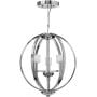Lampa wisząca 3x3 W biała-chrom QNMONDO3 Quintiesse Mondo zdj.1