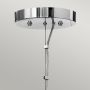 Lampa wisząca 3x3 W biała-chrom QNMONDO3 Quintiesse Mondo zdj.4