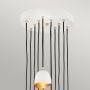 Lampa wisząca x40 W biała-złota QNNULA12P Quintiesse Nula zdj.3
