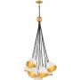 Lampa wisząca x40 W biała-złota QNNULA15P Quintiesse Nula zdj.1