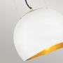 Lampa wisząca 1x100 W biała-złota QNNULA1P Quintiesse Nula zdj.2