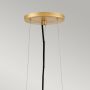 Lampa wisząca 1x100 W biała-złota QNNULA1P Quintiesse Nula zdj.3