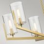 Lampa wisząca 6x40 W mosiądz QNNYE6BNB Quintiesse Nye zdj.4