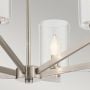 Lampa wisząca 6x40 W QNNYE6CLP Quintiesse Nye zdj.4