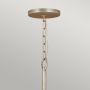 Lampa wisząca x40 W złota-szary/popielaty QNREVERIE12PCPG Quintiesse Reverie zdj.4