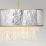 Lampa wisząca 4x40 W złota-szary/popielaty QNREVERIE4PCPG Quintiesse Reverie zdj.4