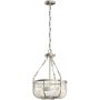 Lampa wisząca 3x60 W nikiel QNROUX3BN Quintiesse Roux zdj.1