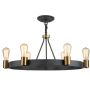 Lampa wisząca 6x60 W mosiądz QNSILAS6PDZ Quintiesse Silas zdj.2