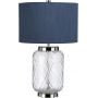 Lampa stołowa 1x60 W przezroczysta-niebieska QNSOLATLSBLU Quintiesse Sola zdj.1