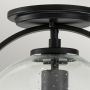 Lampa podsufitowa 1x60 W czarna-przezroczysta QNSOMERSETFCBK Quintiesse Somerset zdj.4