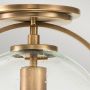 Lampa podsufitowa 1x60 W mosiądz-przezroczysta QNSOMERSETFCHB Quintiesse Somerset zdj.4