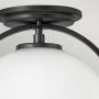 Lampa podsufitowa 1x60 W czarna-mleczny QNSOMERSETFOBK Quintiesse Somerset zdj.2