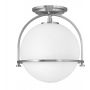 Lampa podsufitowa 1x60 W nikiel-mleczny QNSOMERSETFOBN Quintiesse Somerset zdj.1