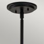 Lampa wisząca 1x60 W czarna-przezroczysta QNSOMERSETPCBK Quintiesse Somerset zdj.2