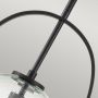 Lampa wisząca 1x60 W czarna-przezroczysta QNSOMERSETPCBK Quintiesse Somerset zdj.3