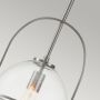 Lampa wisząca 1x60 W przezroczysta-nikiel QNSOMERSETPCBN Quintiesse Somerset zdj.4