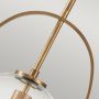 Lampa wisząca 1x60 W mosiądz-przezroczysta QNSOMERSETPCHB Quintiesse Somerset zdj.3