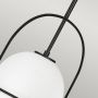 Lampa wisząca 1x60 W czarna-mleczna QNSOMERSETPOBK Quintiesse Somerset zdj.3