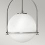 Lampa wisząca 1x60 W mleczna-nikiel QNSOMERSETPOBN Quintiesse Somerset zdj.4