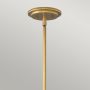 Lampa wisząca 1x60 W mosiądz-mleczna QNSOMERSETPOHB Quintiesse Somerset zdj.2