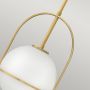 Lampa wisząca 1x60 W mosiądz-mleczna QNSOMERSETPOHB Quintiesse Somerset zdj.3