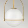 Lampa wisząca 1x60 W mosiądz-mleczna QNSOMERSETPOHB Quintiesse Somerset zdj.4