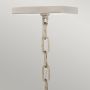 Lampa wisząca 4x60 W czarna-nikiel QNSTINSON4PLBK Quintiesse Stinson zdj.5